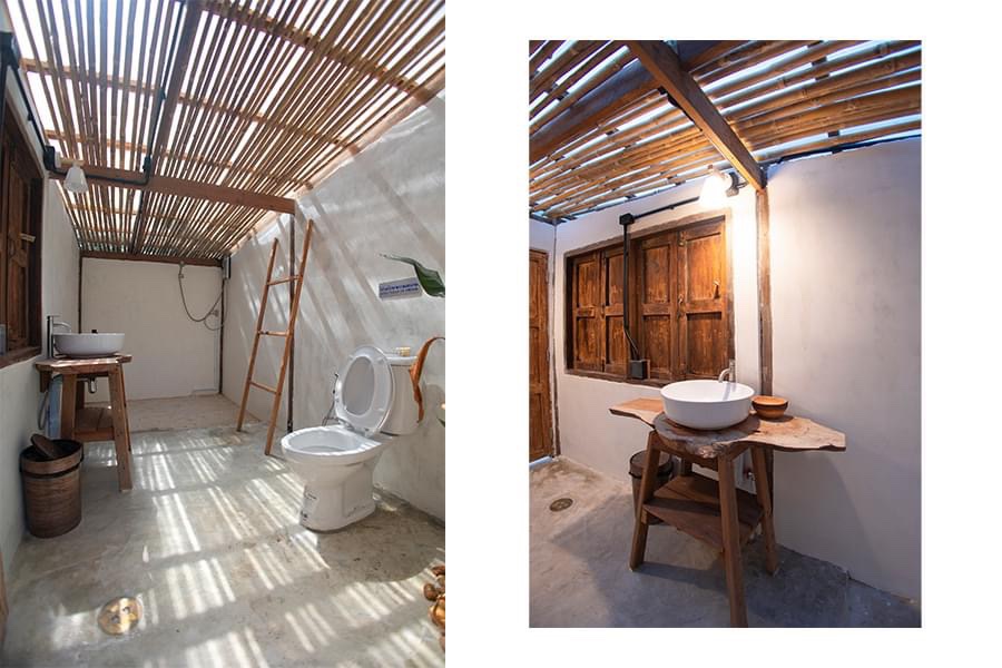 ห้องน้ำบ้านไร่พอเพียง แคมป์ปิ้ง&คาเฟ่ Baan Rai Por Piang Camping