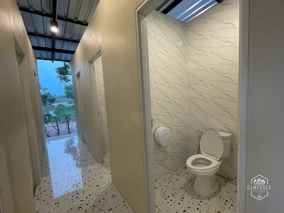 ห้องน้ำนภาดูดาว สวนผึ้ง ราชบุรี Na Pa Do Dao camp